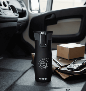 Kubek termiczny dla Kuriera - Contigo West Loop 2.0 470 ml - czarny