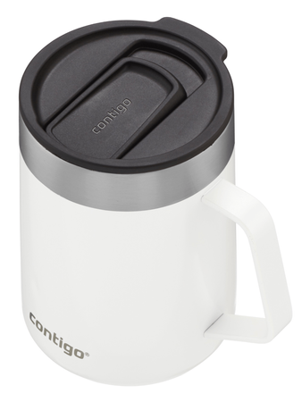 Contigo Streeterville 420 ml thermal mug with ear - White - after launch