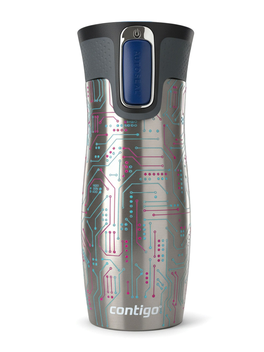 Kubek termiczny Contigo West Loop 2.0 470ml - Electric - Stalowy