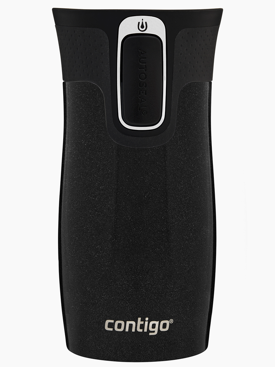 Kubek termiczny Contigo West Loop Mini 300ml - Folklor - Czarny Metalik