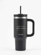 Kubek termiczny na wodę z grawerem Streeterville Tumbler 800 ml - Licorice