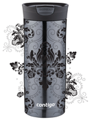 Kubek termiczny Contigo Huron 470ml -  Arabeska Black - Gunnmetal
