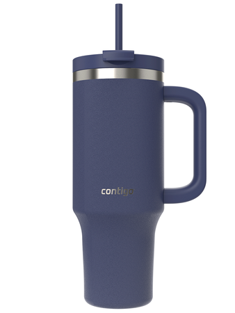 Kubek termiczny ze słomką Contigo Streeterville Tumbler 1200 ml - Indigo - powystawowy