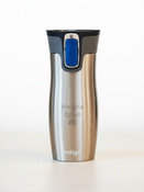 Kubek termiczny z grawerem Contigo West Loop 2.0 470 ml - Stalowy