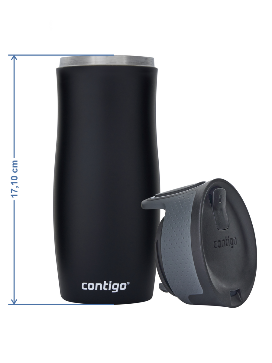 Kubek termiczny Contigo West Loop 2.0 470ml - błękitny mat - powystawowy