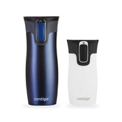 Zestaw Contigo West Loop Monaco 470 ml + West Loop Mini 300 ml – biały metalik