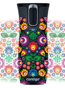 Kubek termiczny Contigo West Loop 2.0 470ml - Folklor  - Czarny Mat 