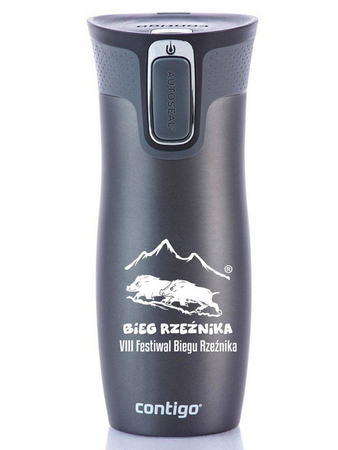 Thermal Mug Contigo West Loop 2.0 470 ml - Gunmetal - Bieg Rzeźnika 