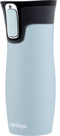 Kubek termiczny Contigo West Loop 2.0 470ml - błękitny mat - powystawowy