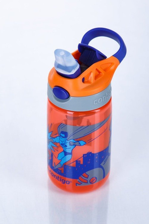 Bottle for kids - Contigo Gizmo Flip 420ml Kids Mug - Nectarine Superhero