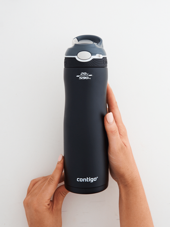 Butelka termiczna na wodę Contigo Ashland Chill 590 ml Matte Black - powystawowa