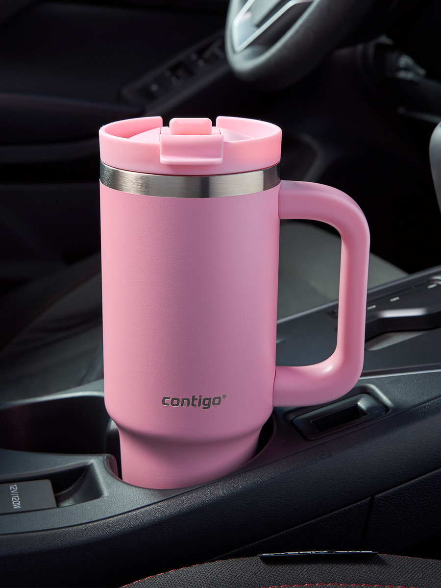 Kubek termiczny na wodę z grawerem Streeterville Tumbler 800 ml - Strawberry Cream