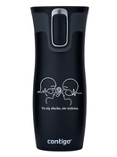Kubek termiczny Contigo West Loop 2.0 470 ml - Psycholog 2 - czarny