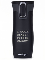 Kubek termiczny Contigo West Loop 2.0 470 ml - Po co Mi włosy - czarny