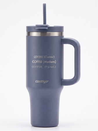 Kubek termiczny na wodę z grawerem Streeterville Tumbler 1200 ml - Indigo