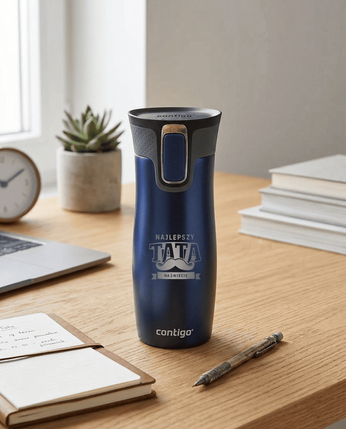 Kubek termiczny dla Taty Contigo West Loop 2.0 470ml - Granat Mat