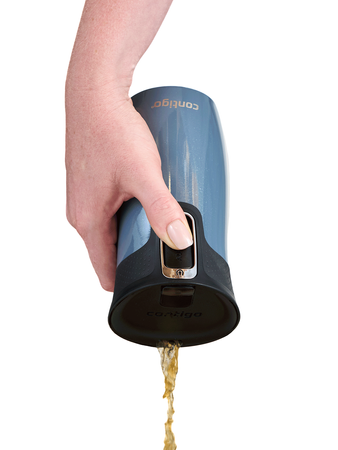 Kubek termiczny Contigo West Loop Mini 300ml - niebieski metalik - powystawowy