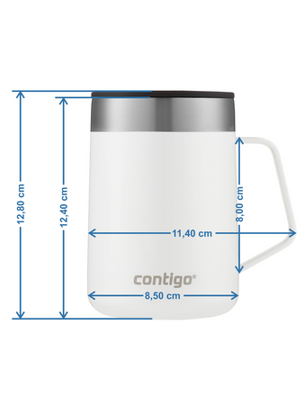 Kubek termiczny na Dzień Nauczyciela - Contigo Streeterville 420 ml - Niebieski