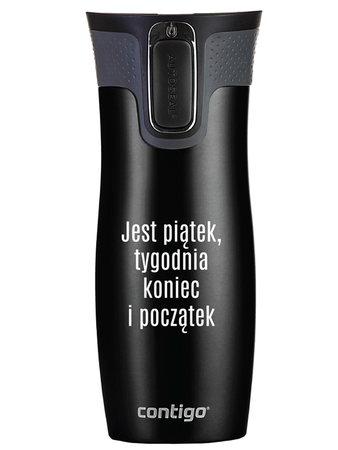 Kubek termiczny Contigo West Loop 2.0 470 ml - Jest piątek