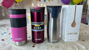 Pudełko do kubków termicznych Contigo West Loop 2.0, Huron, Byron o pojemności 470 ml
