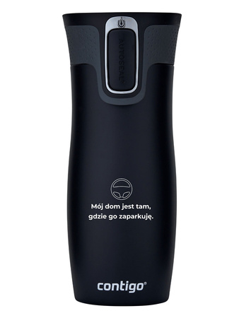 Kubek termiczny dla Kierowców - Contigo West Loop 2.0 470 ml - czarny