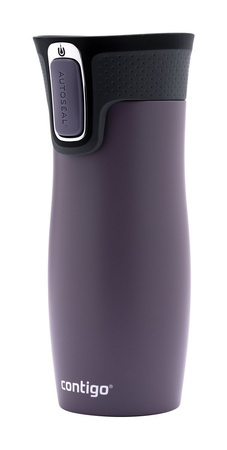 Kubek termiczny Contigo West Loop 2.0 470ml - Dark Plum - powystawowy