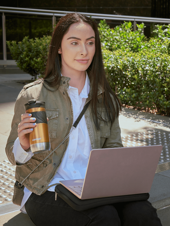 Zestaw kubków termicznych Contigo Byron  2.0 470ml - Złoty + Niebieski Mat