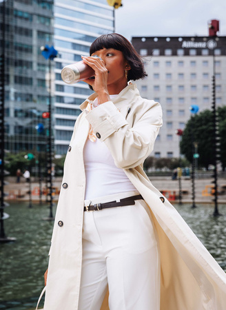 Kubek termiczny na kawę Contigo Huron 2.0 590ml - Pine beery