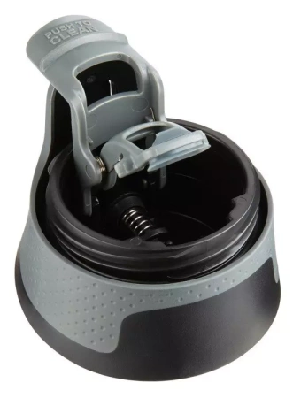 Kubek termiczny Contigo West Loop 2.0 470 ml - Słoneczniki - czarny