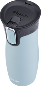 Kubek termiczny Contigo West Loop 2.0 470ml - Ptaszkowe love - Błękitny Mat