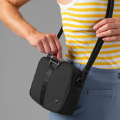 Torebka damska antykradzieżowa Pacsafe Citysafe CX Econyl® - czarna