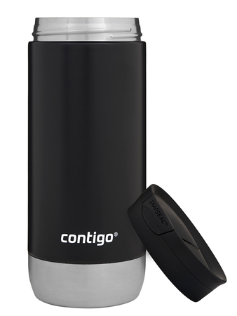 Kubek termiczny na kawę Contigo Huron 2.0 470ml - Czarny - powystawowy