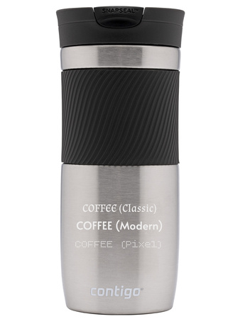 Kubek termiczny z grawerem Contigo Byron 470ml - Stainless Steel
