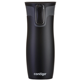 Thermal Mug Contigo West Loop 2.0 470ml - Matte Black