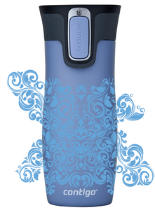 Thermal Mug Contigo West Loop 2.0 470ml Glamour Blue