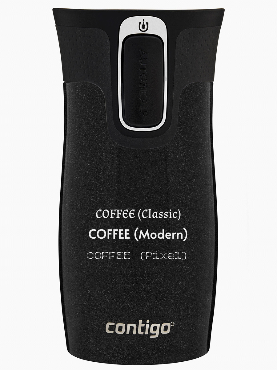 Kubek termiczny z grawerem Contigo West Loop Mini 300ml - Licorice