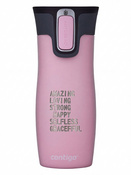 Kubek termiczny Contigo West Loop 2.0 470ml - Mother - Różowy Mat