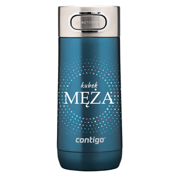 Kubek termiczny Contigo Luxe z nadrukiem 360 ml - Mąż