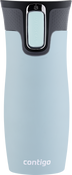 Kubek termiczny Contigo West Loop 2.0 470ml - I love You - Błękitny Mat