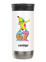 Kubek termiczny na kawę Contigo Huron 2.0 470ml - Zebra