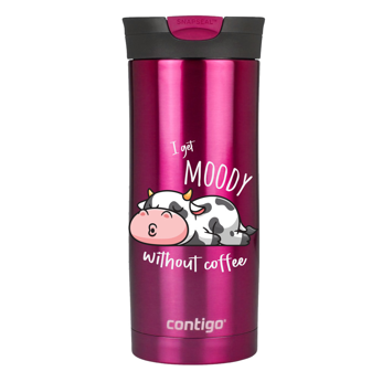 Kubek termiczny Contigo Huron 470 ml - Vivacious Moody Cow