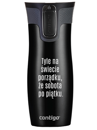 Kubek termiczny Contigo West Loop 2.0 470 ml - Sobota po piątku