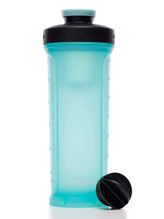 Shaker do odżywek Contigo Shake&Go 2.0 820ml - błękitny