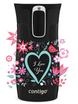 Kubek termiczny Contigo West Loop Mini 300ml - I love You - Czarny Metalik