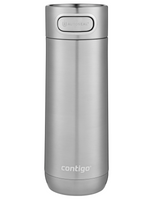 Kubek termiczny Contigo Luxe Autoseal 470ml - Stainless Steel - powystawowy