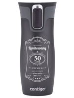 Kubek termiczny Contigo West Loop 2.0 470ml - Na 50 urodziny - Gunmetal