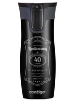 Kubek termiczny Contigo West Loop 2.0 470 ml - Na 40 urodziny - czarny